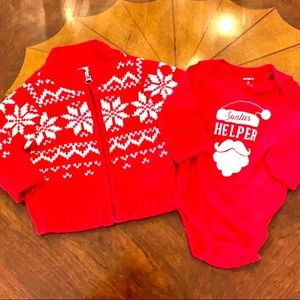Carter’s 3M Baby Boy Christmas Bundle
